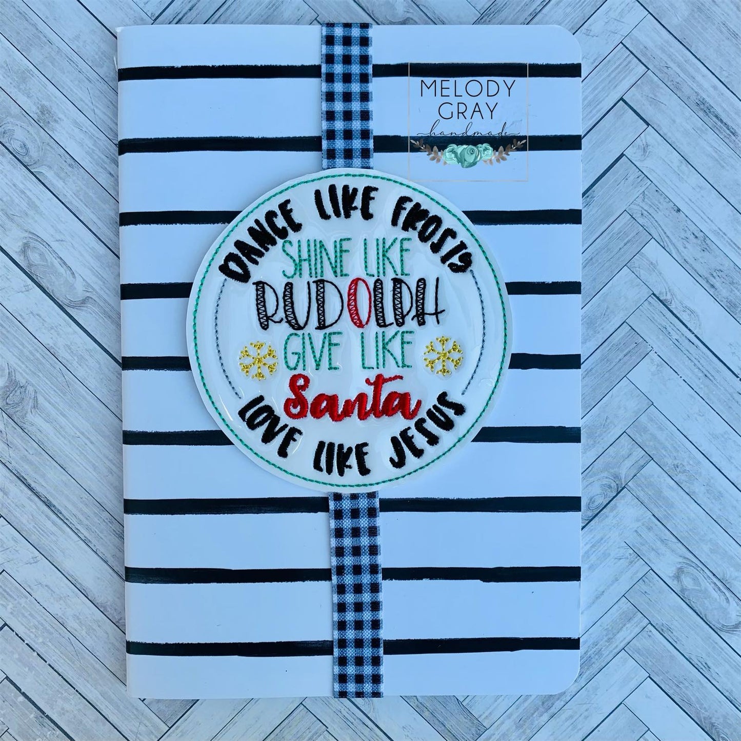 Dance Shine Give Love - Book Band - Embroidery Design, Digital File