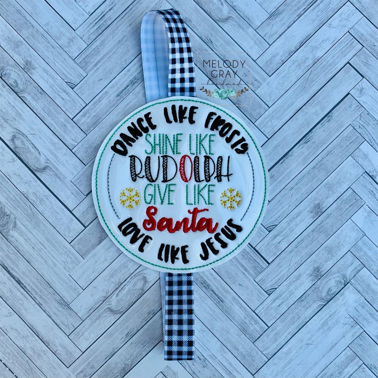 Dance Shine Give Love - Book Band - Embroidery Design, Digital File