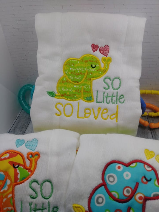 So Little So Loved - 4 sizes- Digital Embroidery Design