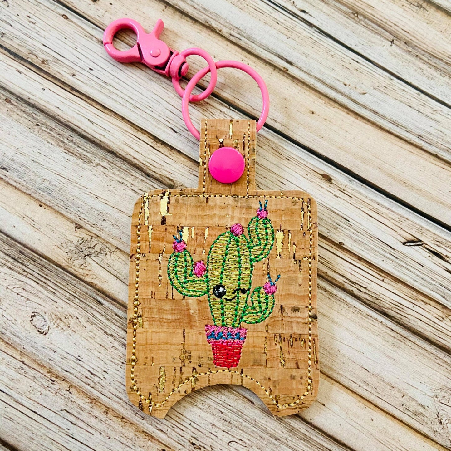 Cute Cactus Sanitizer Holders - DIGITAL Embroidery DESIGN
