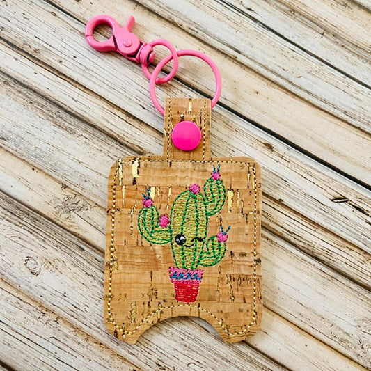 Cute Cactus Sanitizer Holders - DIGITAL Embroidery DESIGN