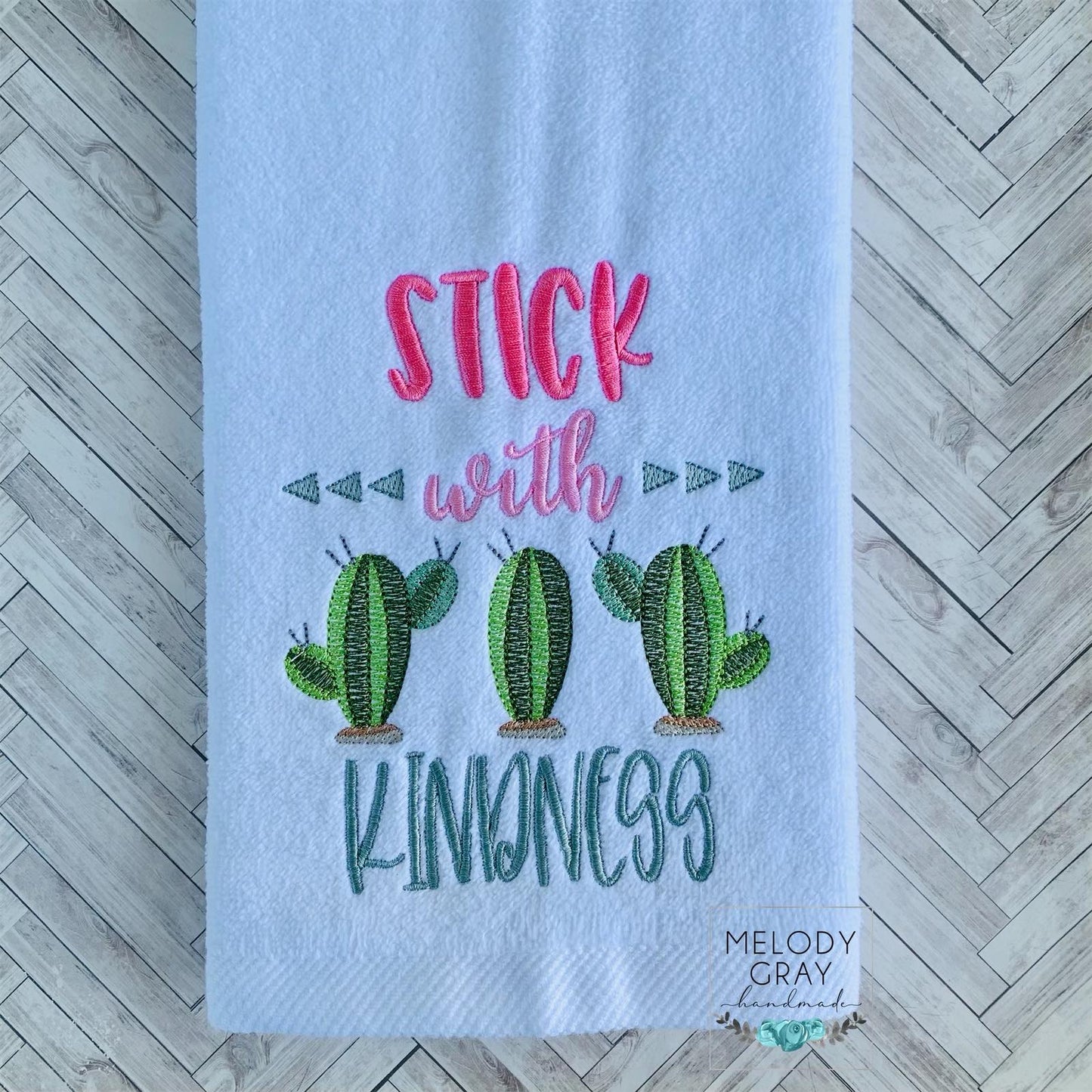 Stick With Kindness - 2 sizes- Digital Embroidery Design
