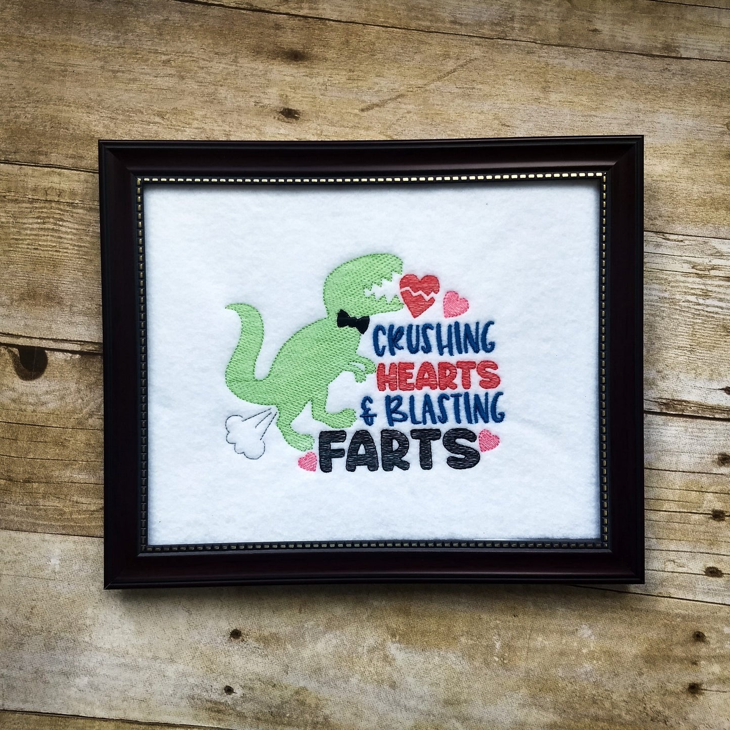 Crushing Hearts - 3 sizes- Digital Embroidery Design