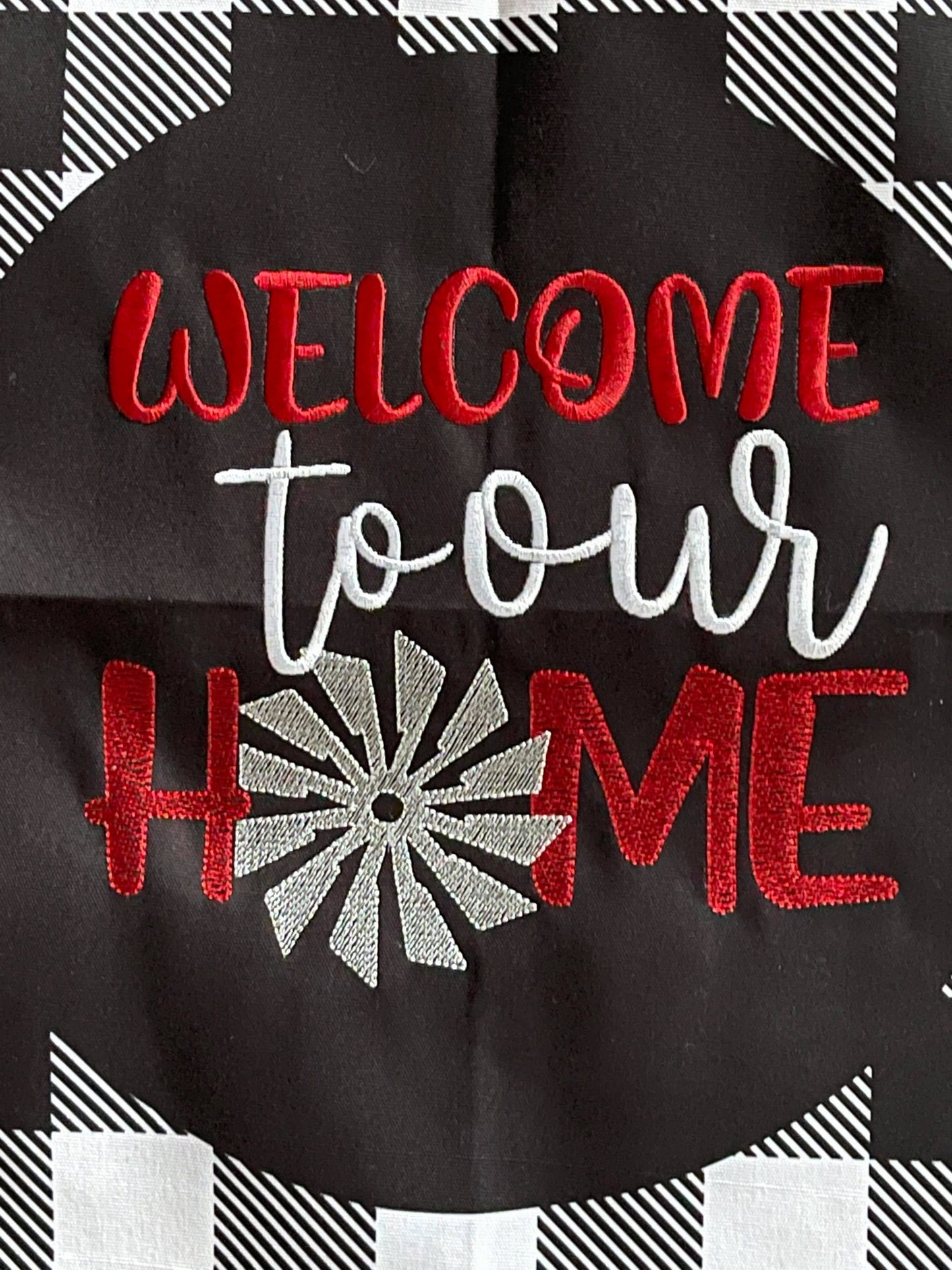 Welcome To Our Home - 4 sizes- Digital Embroidery Design