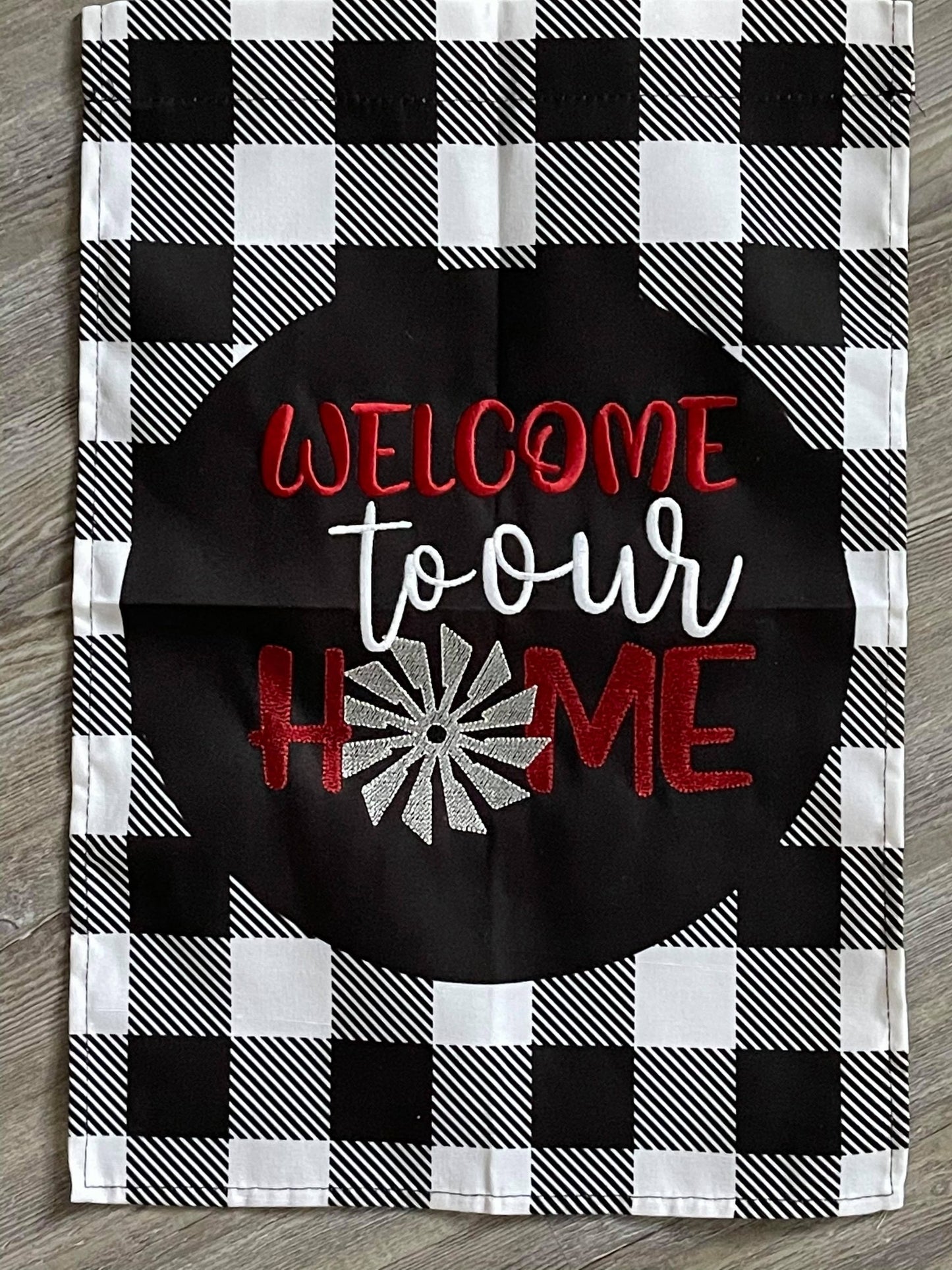 Welcome To Our Home - 4 sizes- Digital Embroidery Design