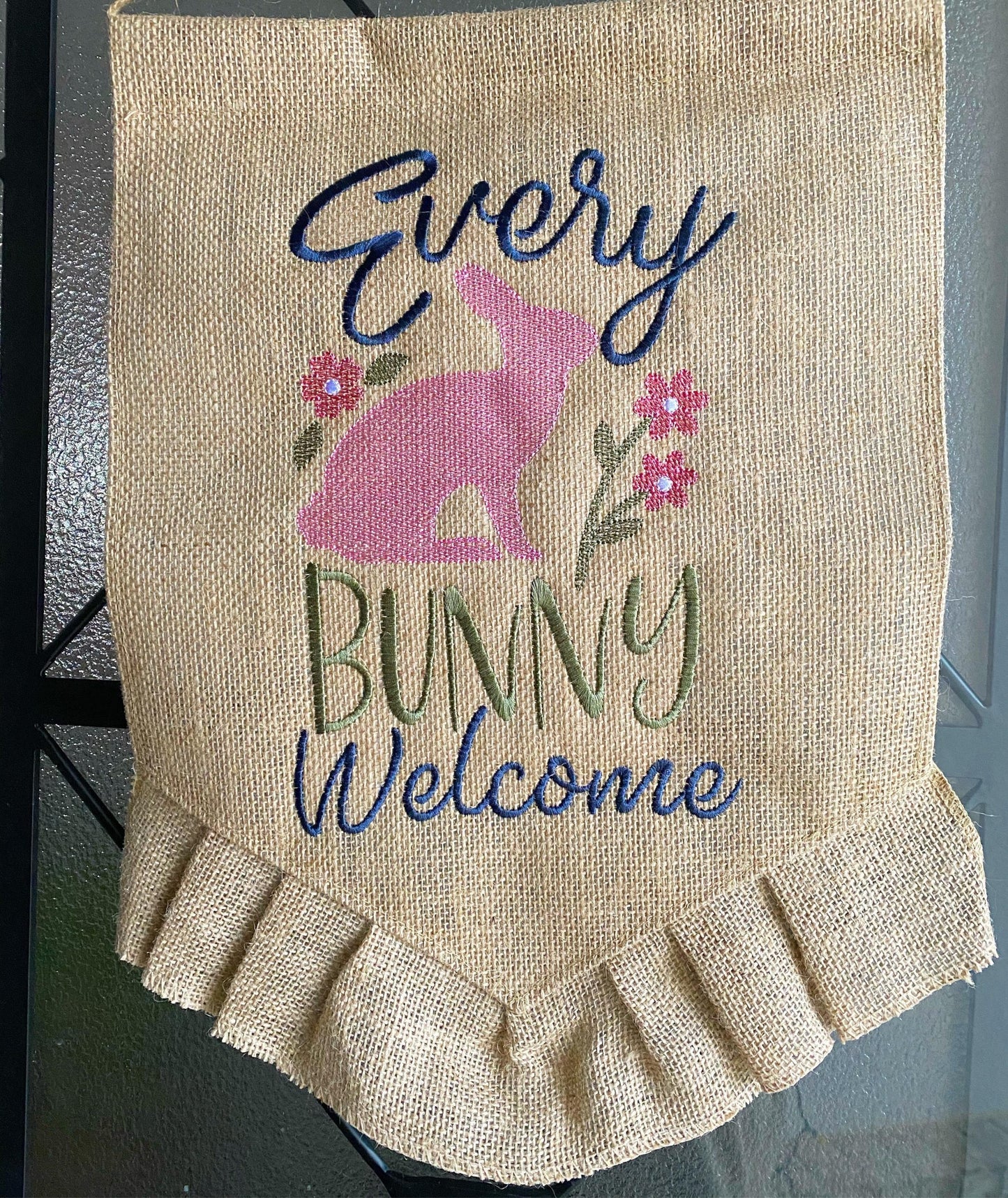 Every Bunny Welcome - 3 sizes- Digital Embroidery Design