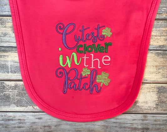 Cutest Clover in the Patch - 3 sizes- Digital Embroidery Design