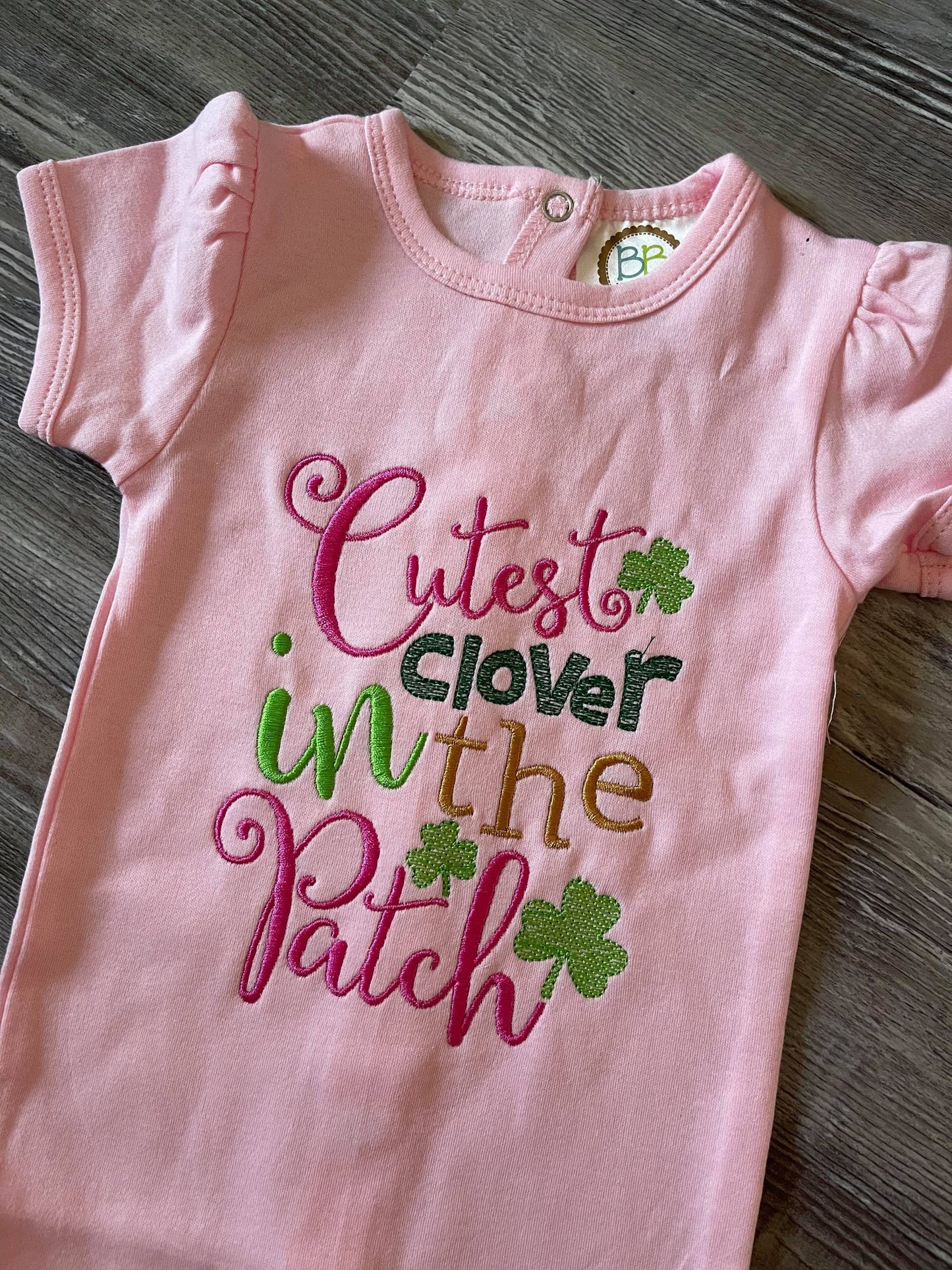 Cutest Clover in the Patch - 3 sizes- Digital Embroidery Design