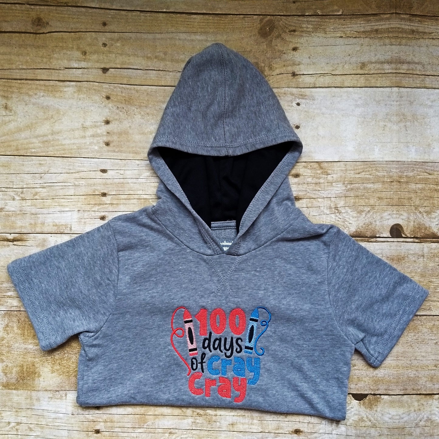 100 Days of Cray Cray - 3 sizes- Digital Embroidery Design