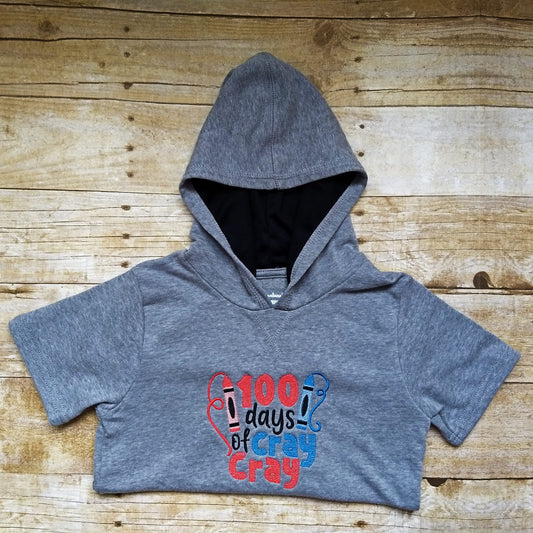 100 Days of Cray Cray - 3 sizes- Digital Embroidery Design