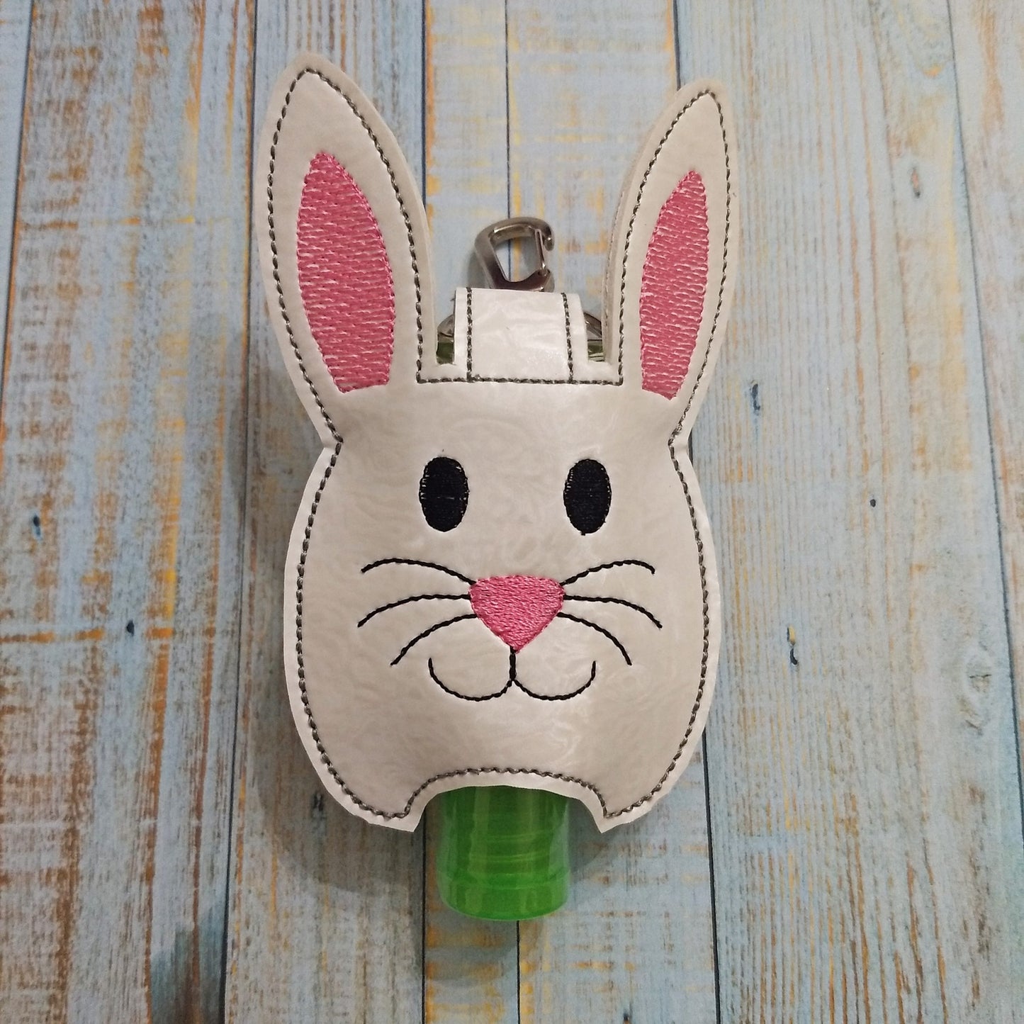 Bunny Sanitizer Holder - DIGITAL Embroidery DESIGN