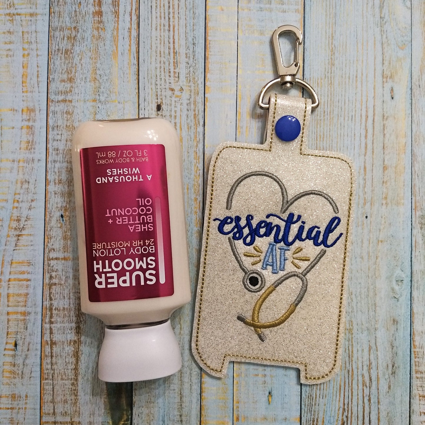 Essential AF Lotion Holder 5x7 included- DIGITAL Embroidery DESIGN