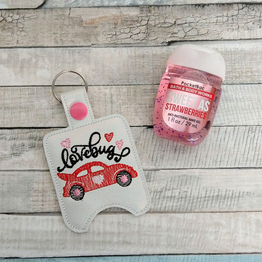 Lovebug Sanitizer Holders - DIGITAL Embroidery DESIGN