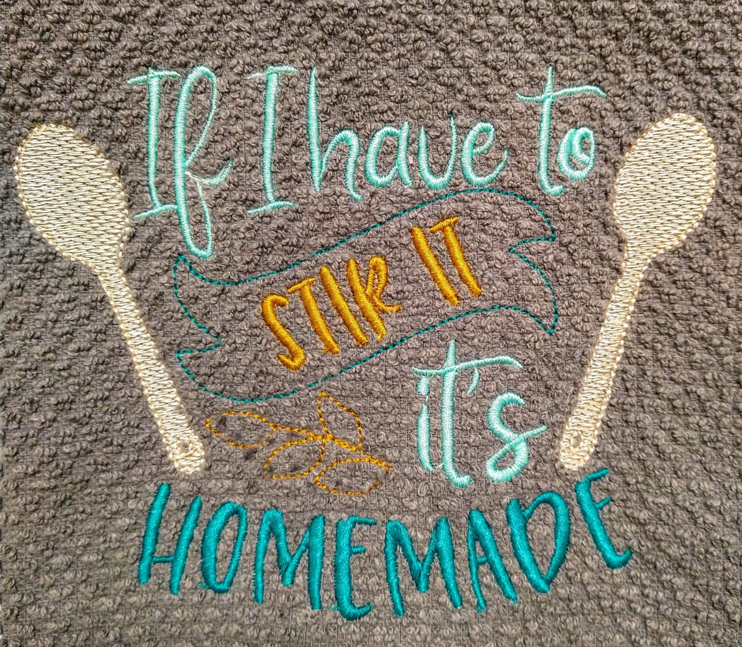 Homemade - 3 sizes- Digital Embroidery Design
