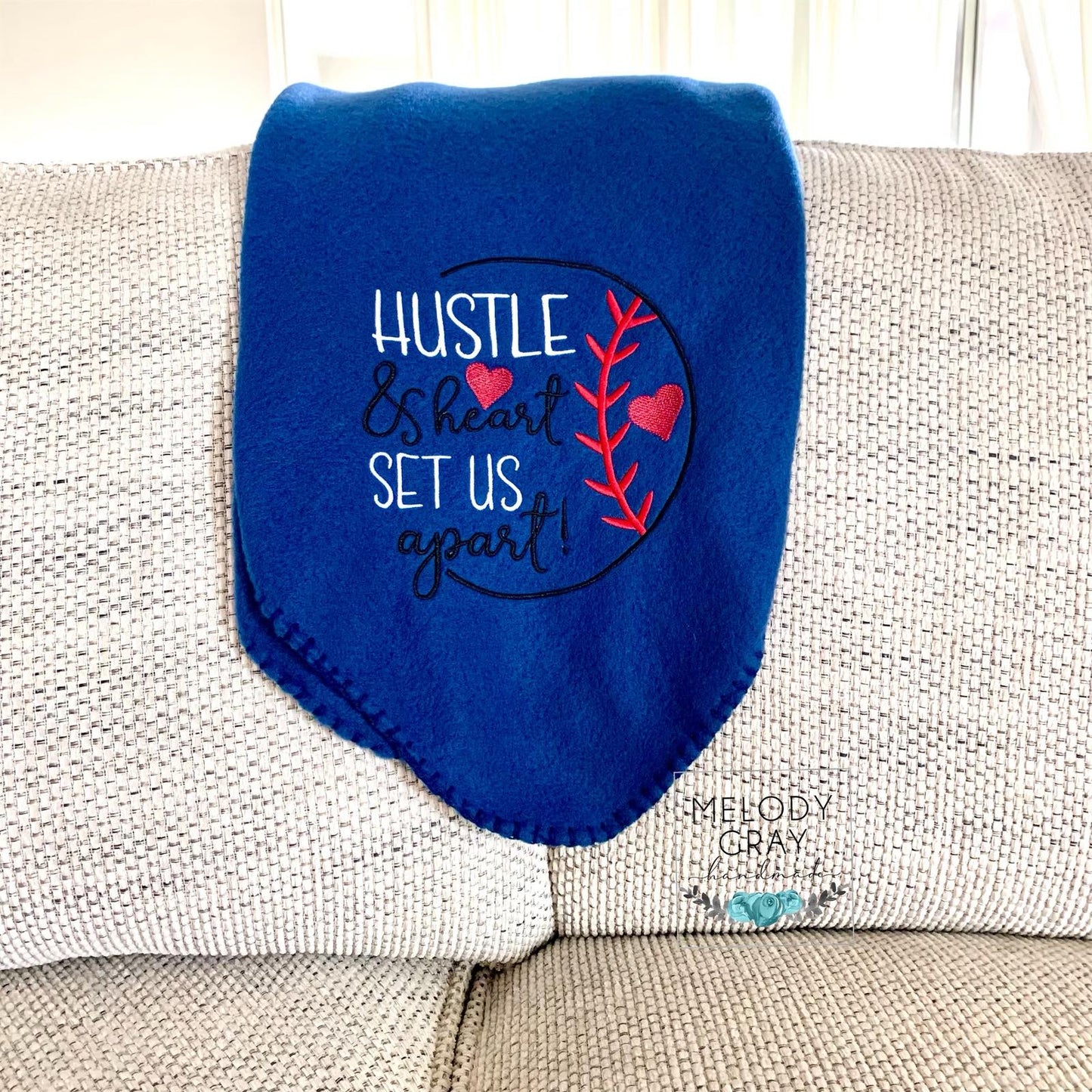 Hustle and Heart - 4 sizes- Digital Embroidery Design