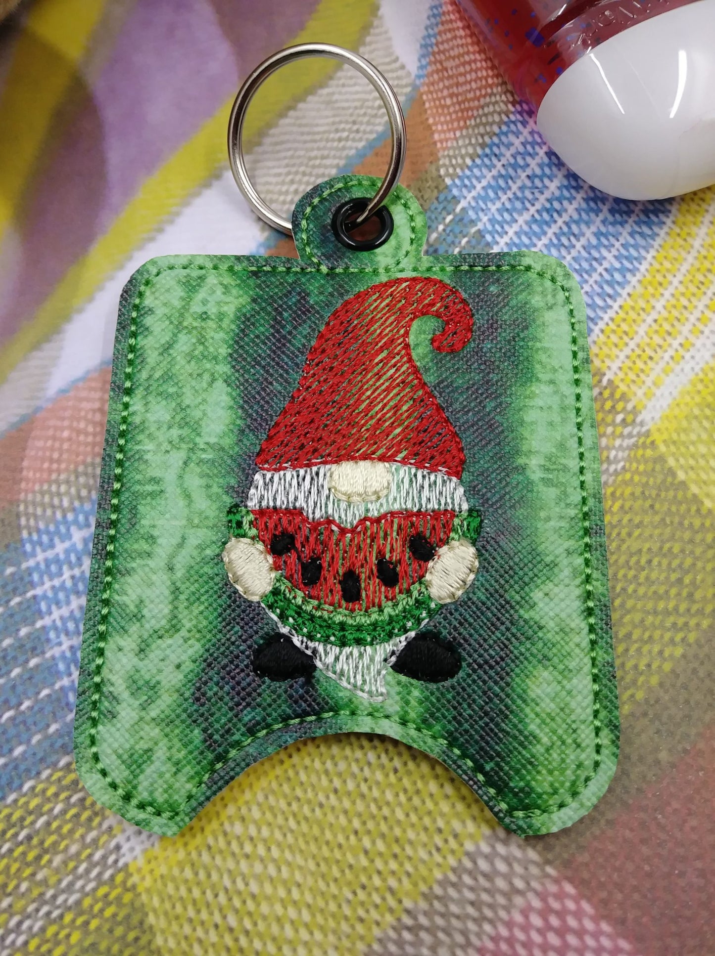 Watermelon Gnome Sanitizer Holders - DIGITAL Embroidery DESIGN