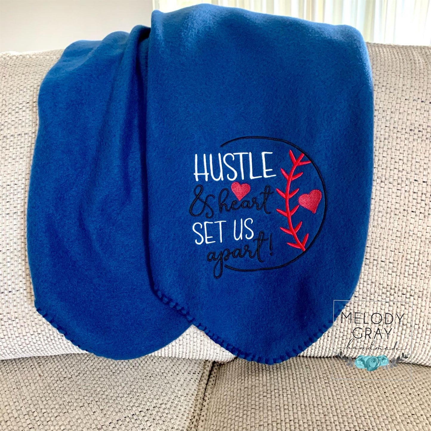Hustle and Heart - 4 sizes- Digital Embroidery Design