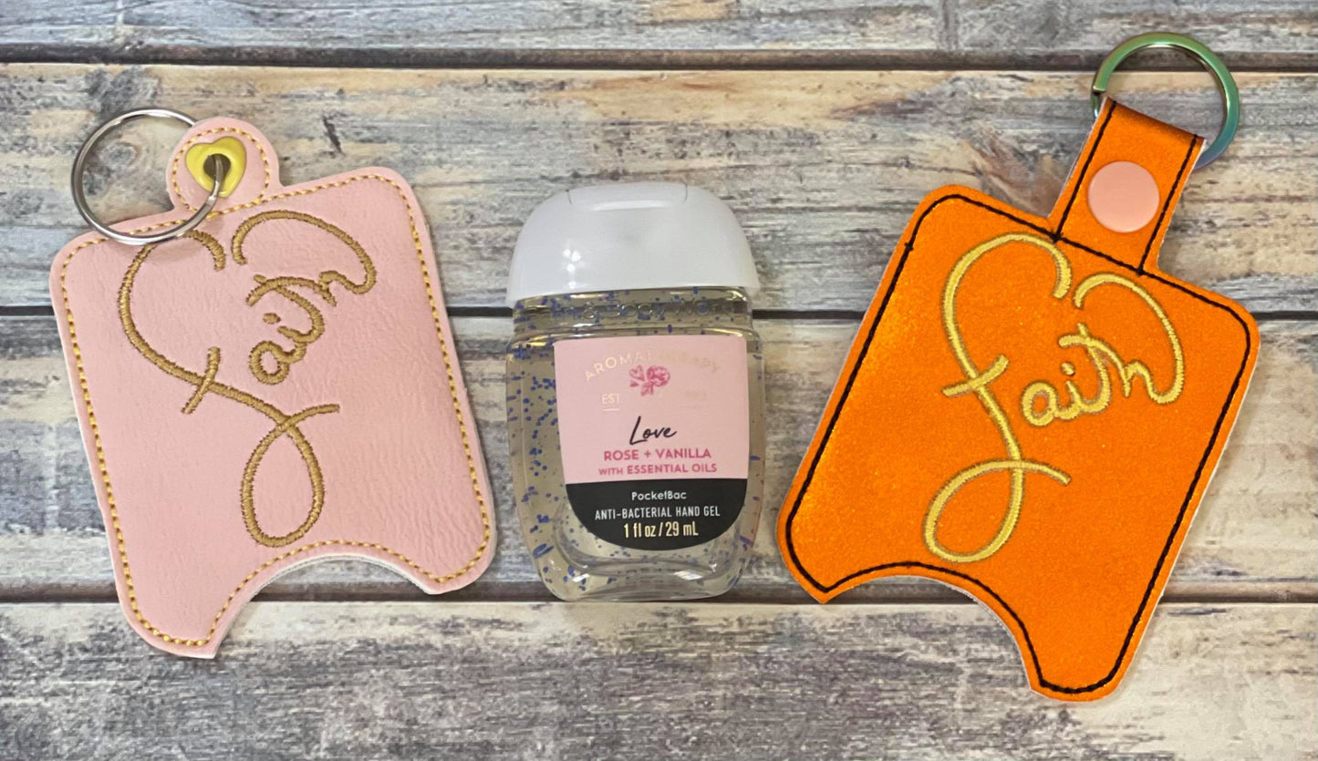 Faith Sanitizer Holders - DIGITAL Embroidery DESIGN