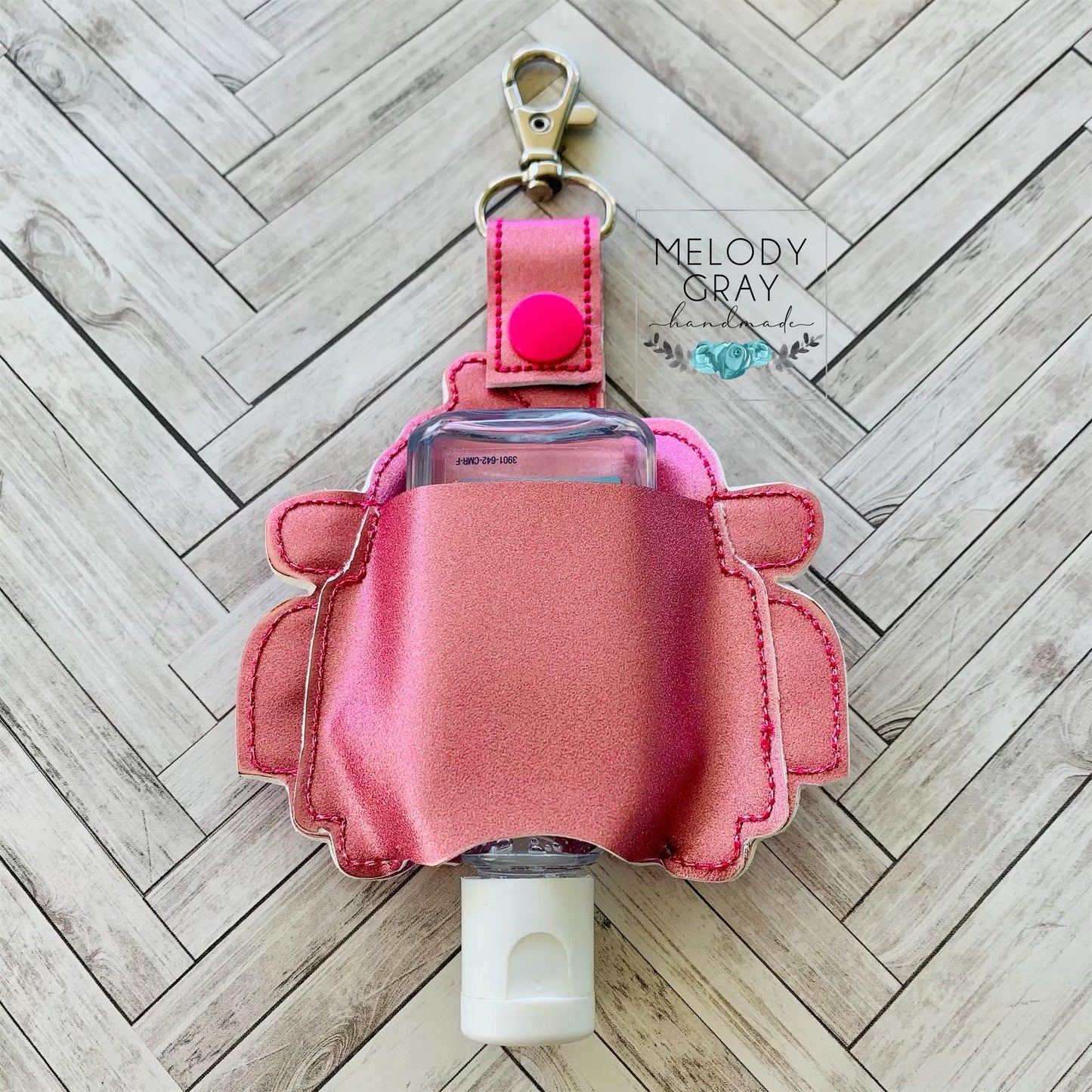 Gnome Truck Sanitizer Holder - DIGITAL Embroidery DESIGN