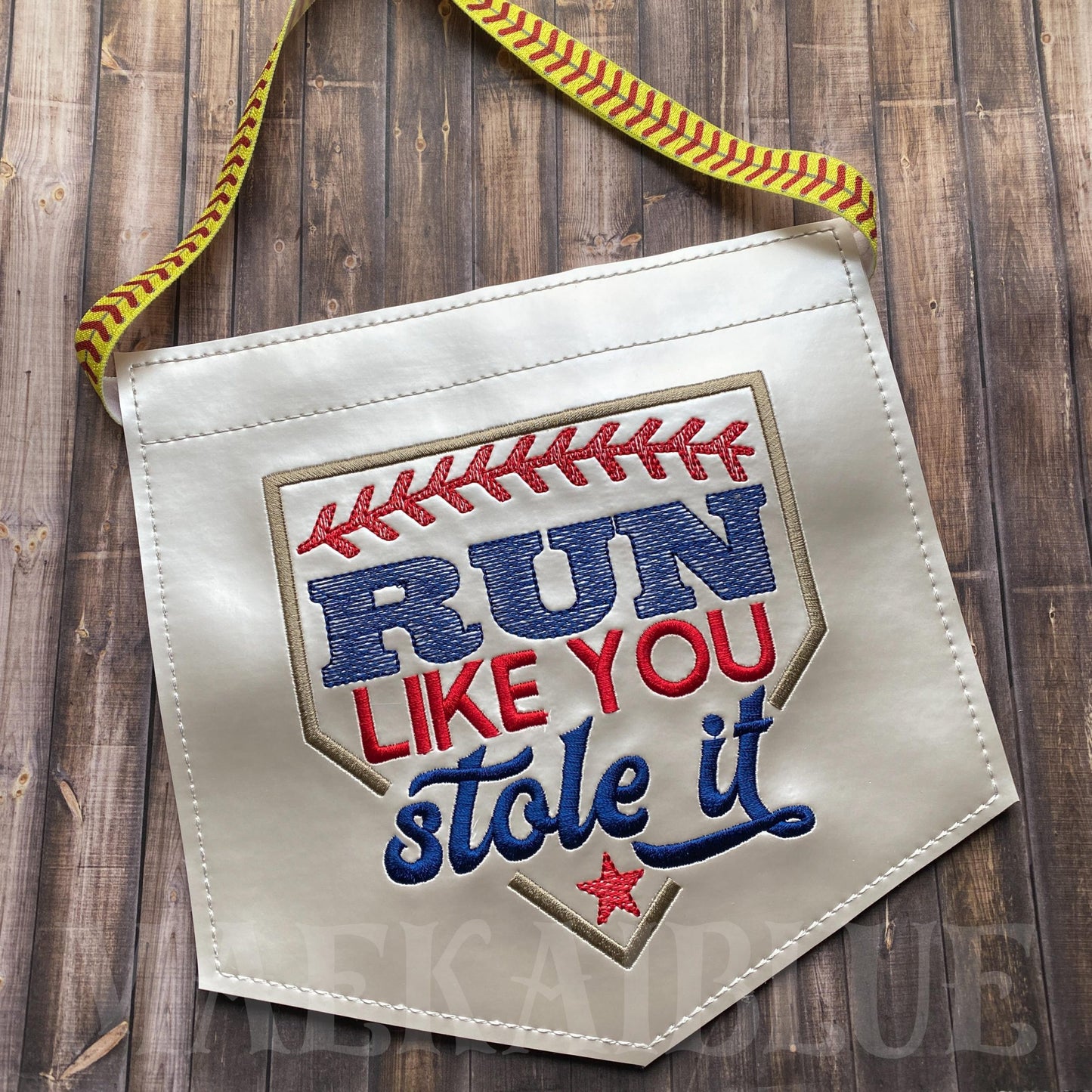 Run Like You Stole It- 3 sizes- Digital Embroidery Design