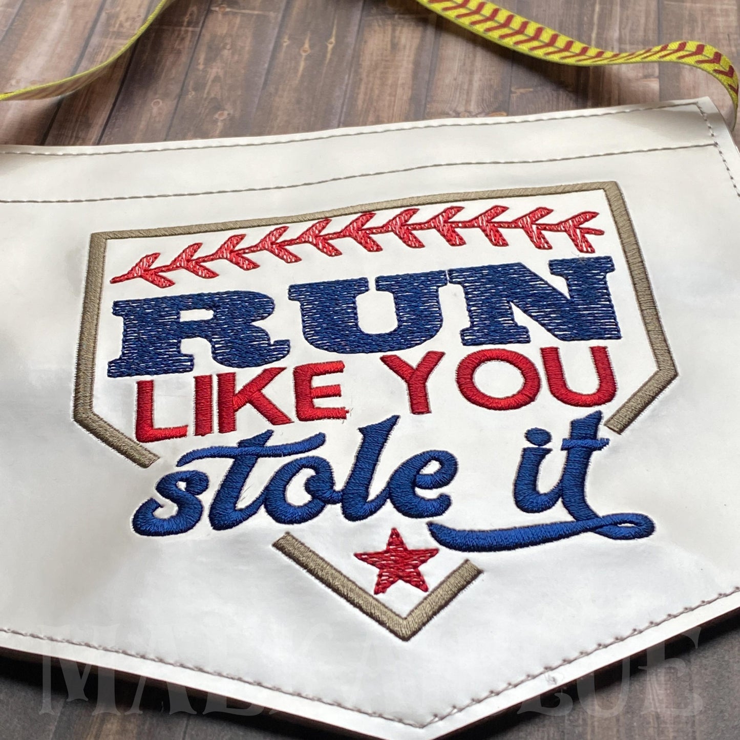 Run Like You Stole It- 3 sizes- Digital Embroidery Design