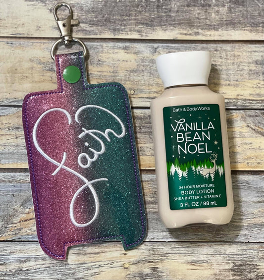 Faith Lotion Holder 5x7 included- DIGITAL Embroidery DESIGN