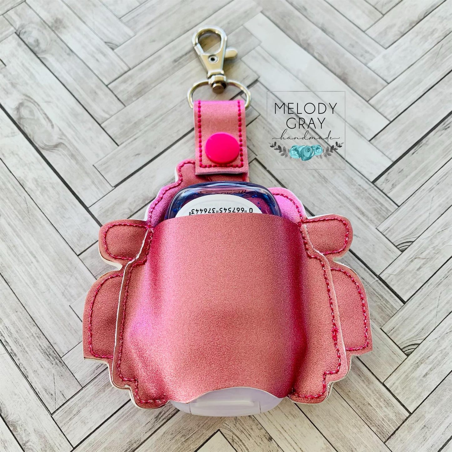 Gnome Truck Sanitizer Holder - DIGITAL Embroidery DESIGN