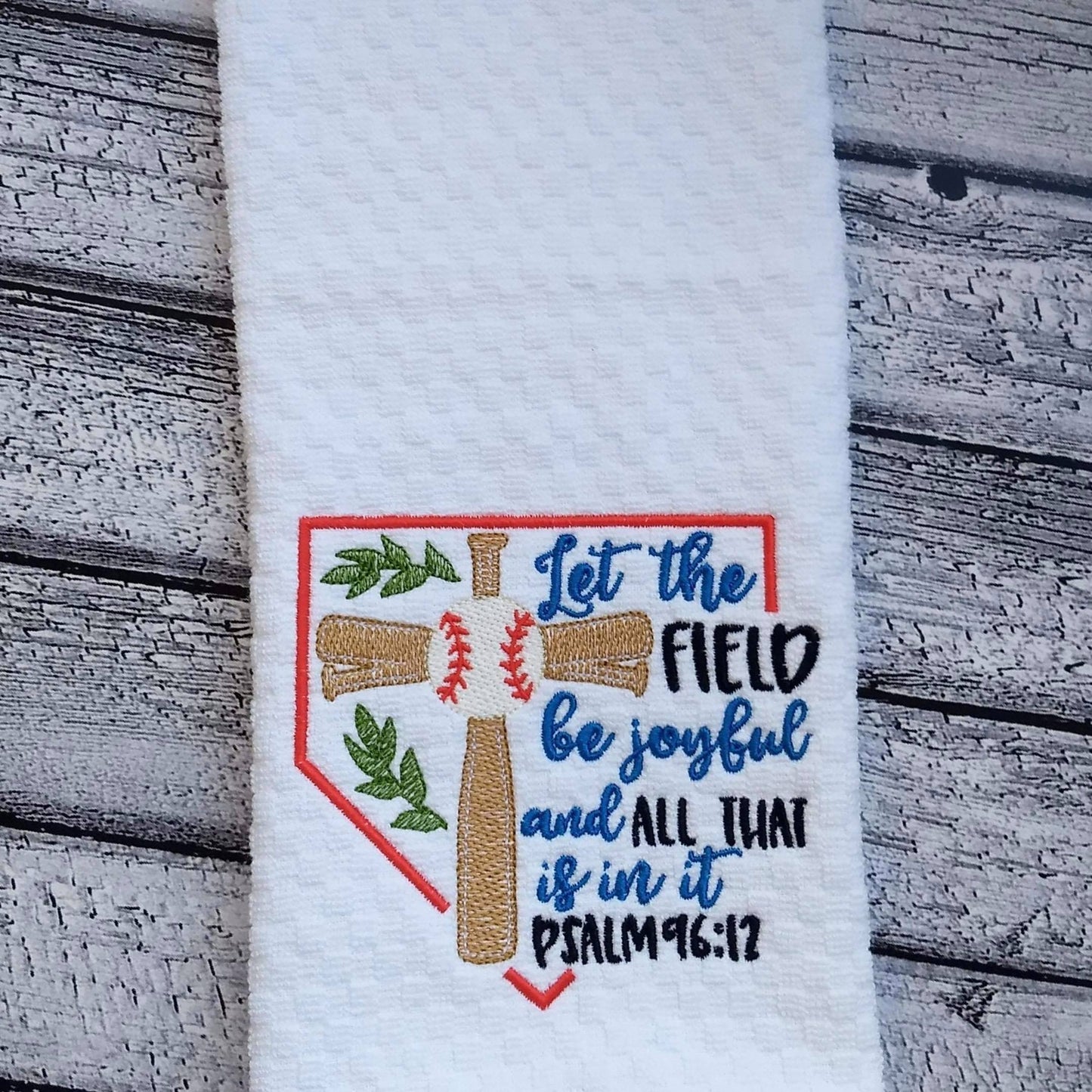 Let the field be joyful- 2 sizes- Digital Embroidery Design