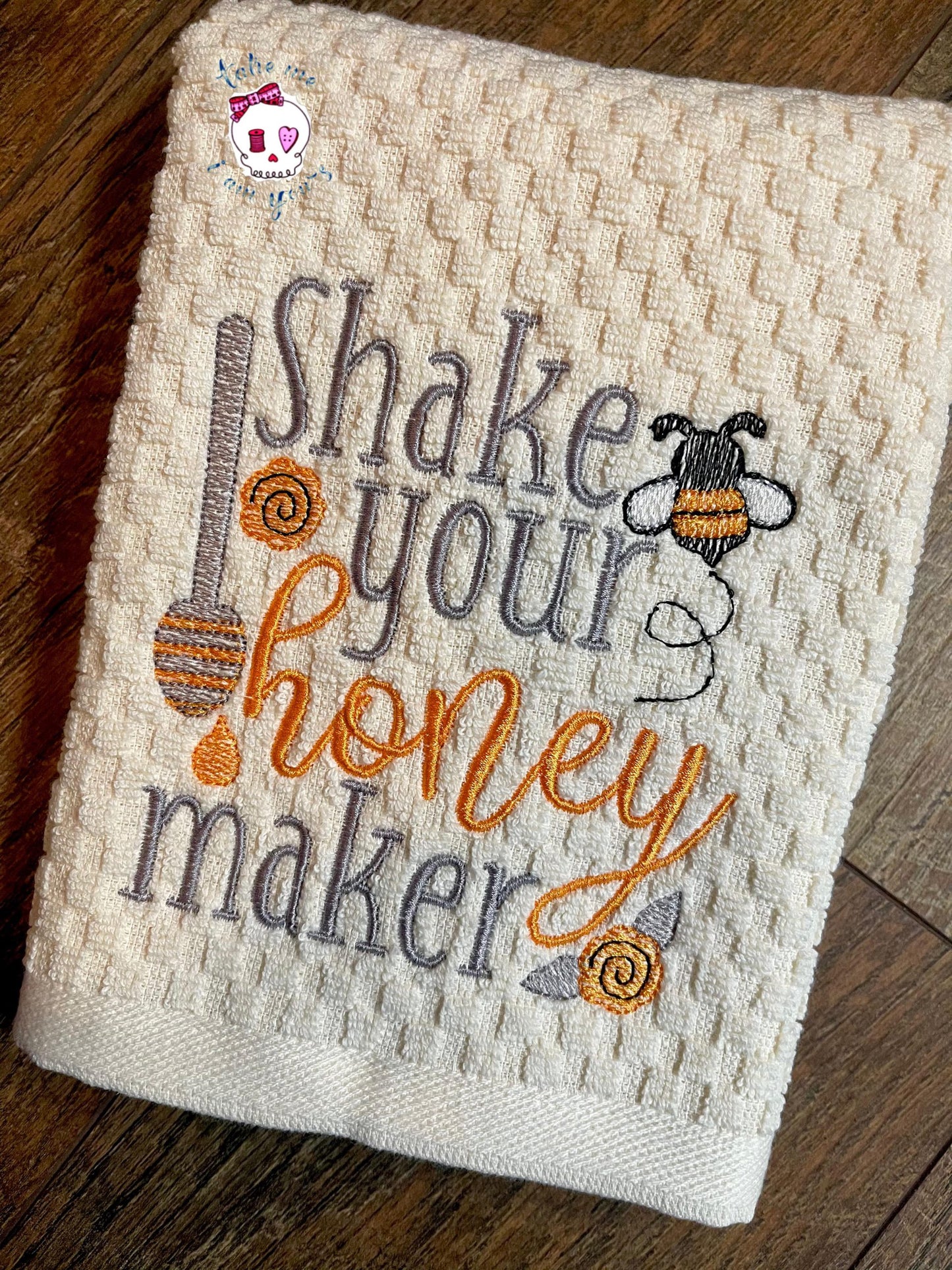 Shake your Honey Maker - 2 sizes- Digital Embroidery Design