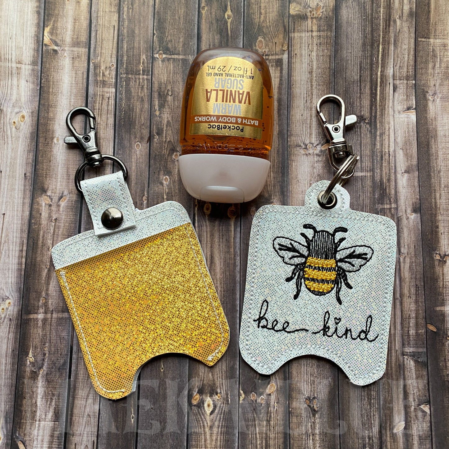 Bee Kind Sanitizer Holders - DIGITAL Embroidery DESIGN