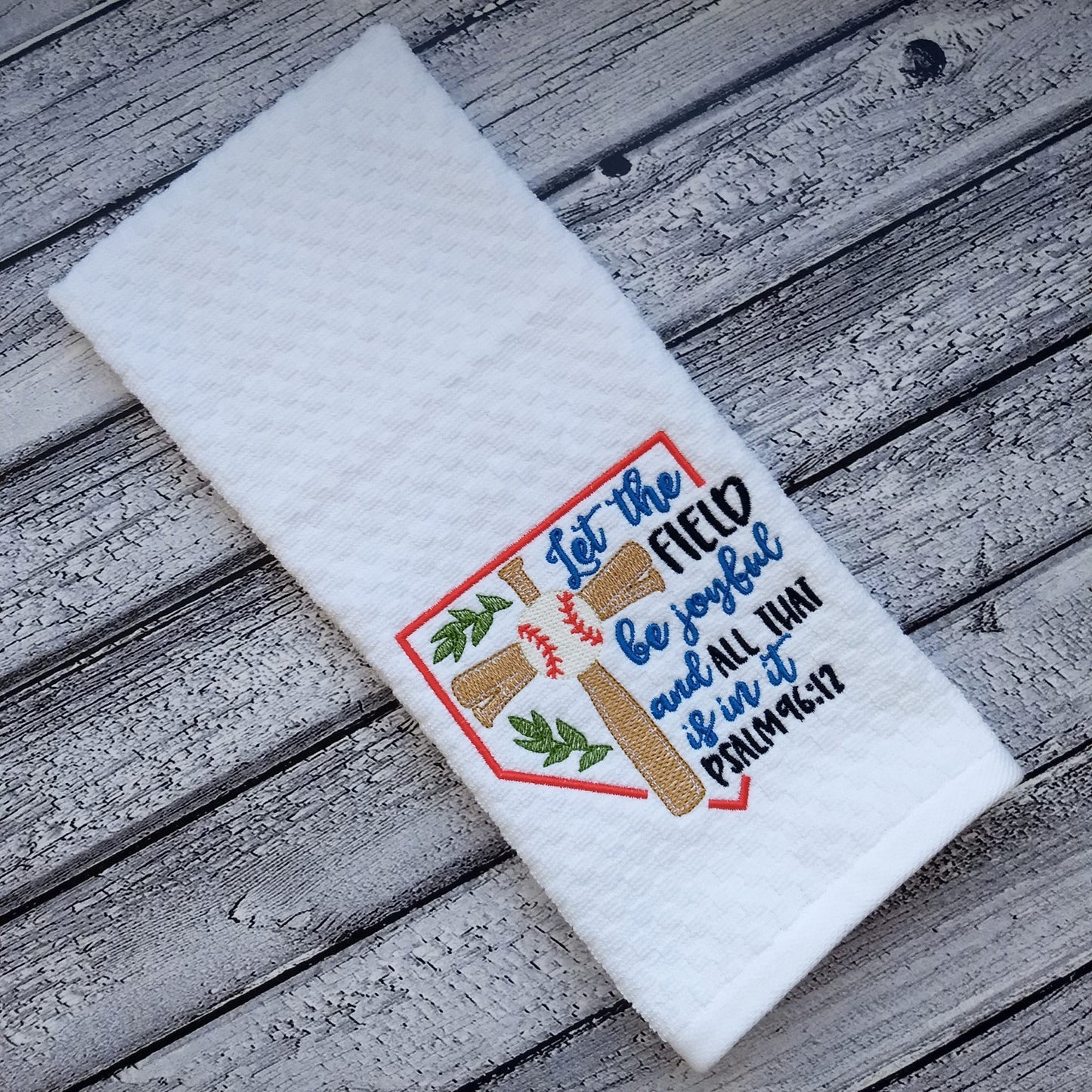 Let the field be joyful- 2 sizes- Digital Embroidery Design