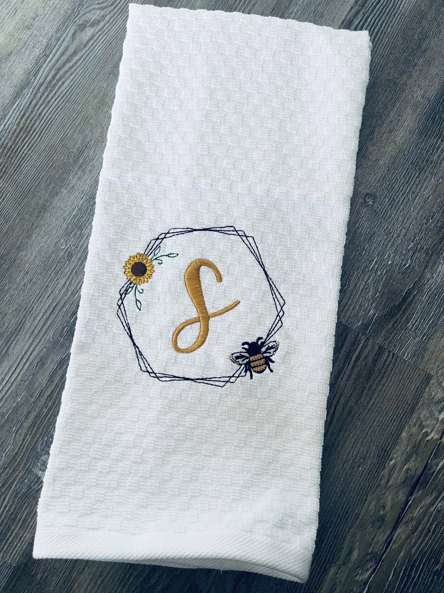 Bee Frame Set - 4 sizes- Digital Embroidery Design