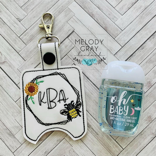 Bee Frame Sanitizer Holders - DIGITAL Embroidery DESIGN