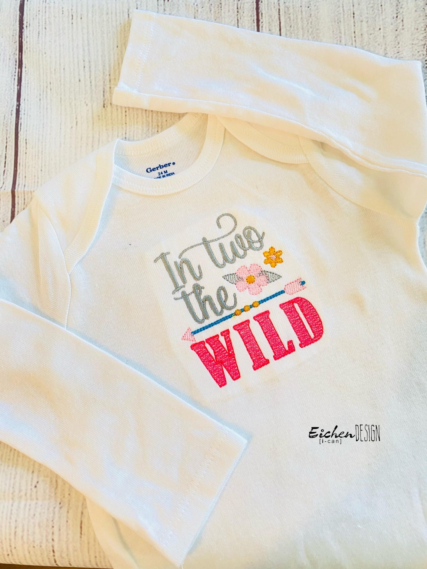 Boho In Two the Wild- 3 sizes- Digital Embroidery Design