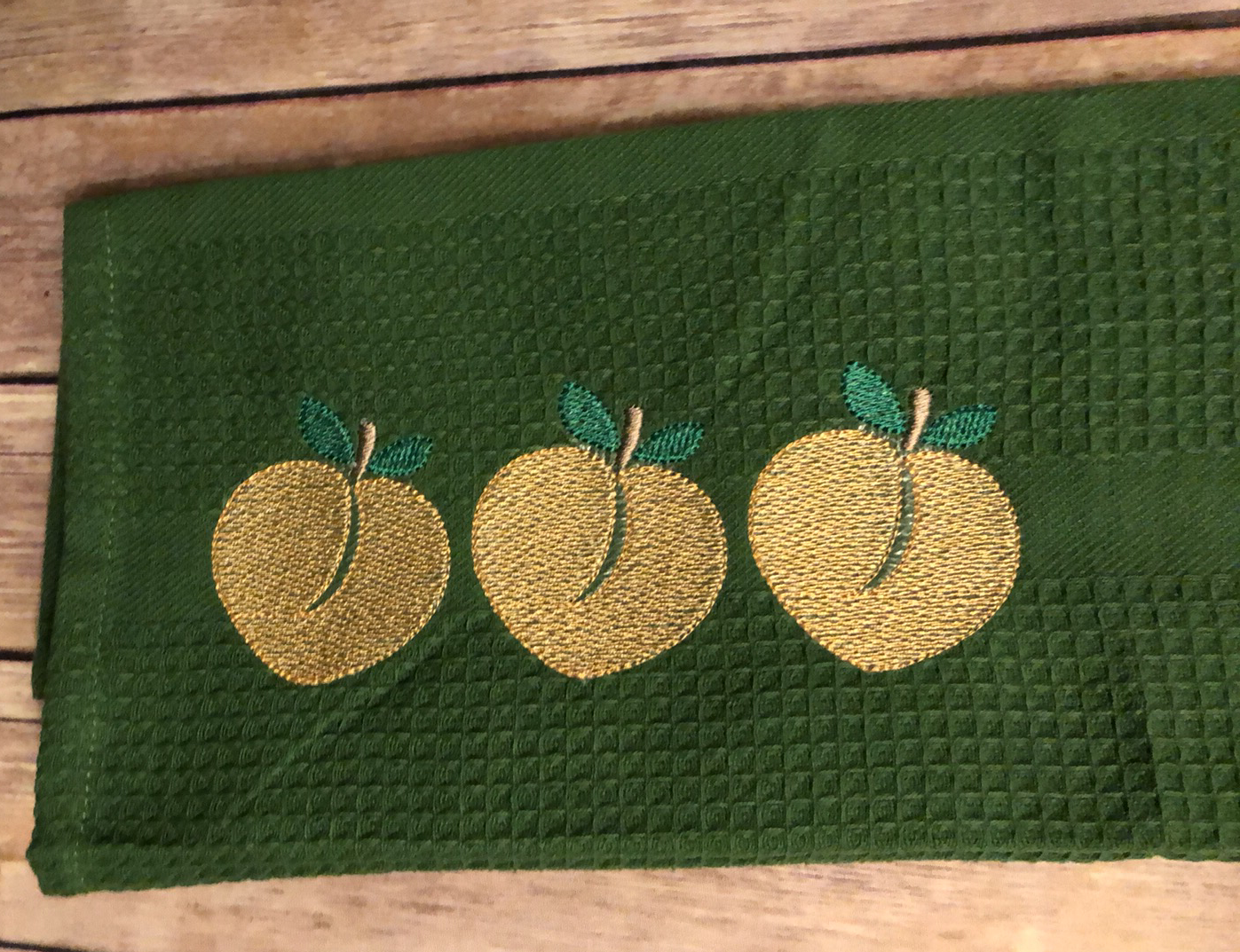 Peach Sketch Trio - 3 sizes- Digital Embroidery Design