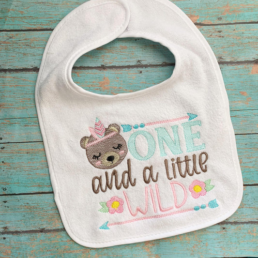 Boho One and Wild- 3 sizes- Digital Embroidery Design