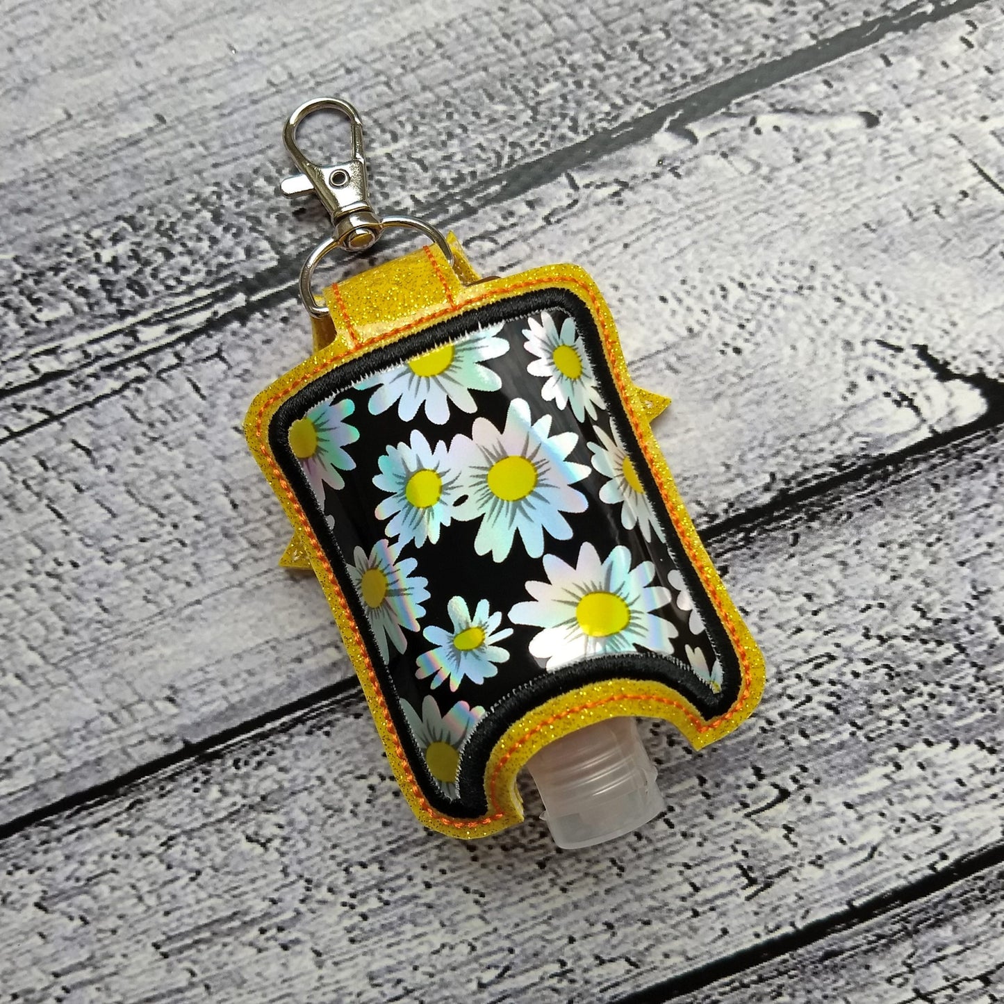 Sun Applique Fold Over Sanitizer Holder 5x7- DIGITAL Embroidery DESIGN