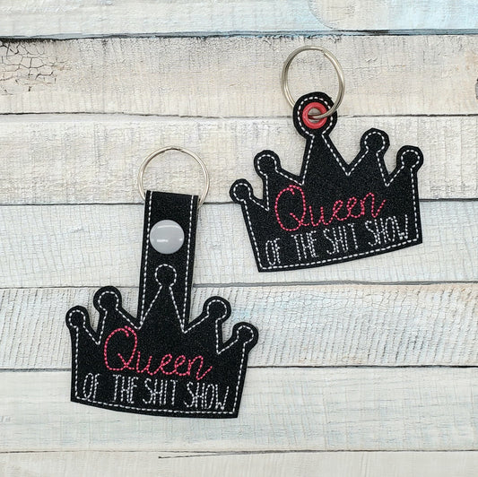 Mature Queen of the show Fobs - DIGITAL Embroidery DESIGN