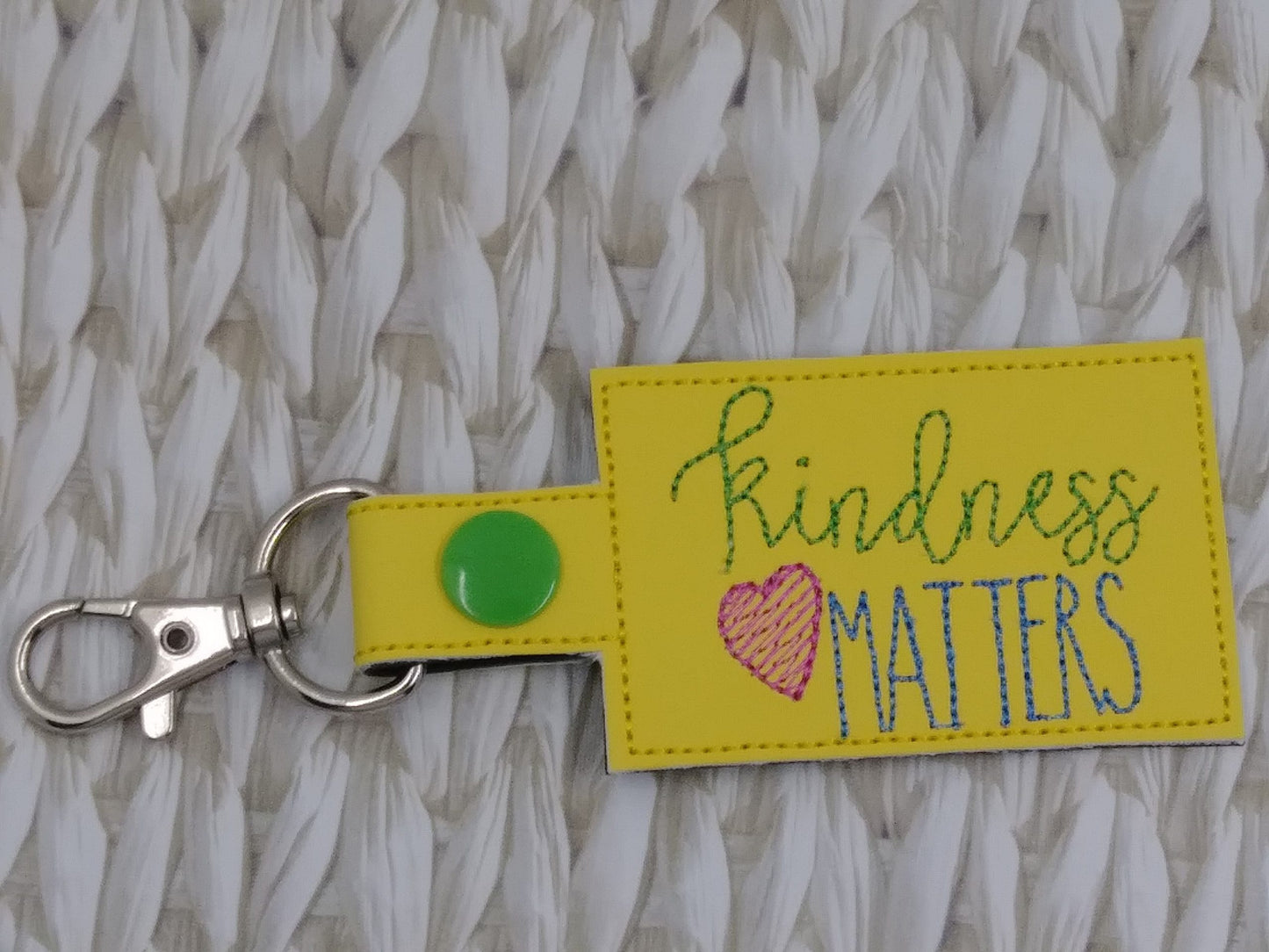 Kindness Matters Snaptab - DIGITAL Embroidery DESIGN