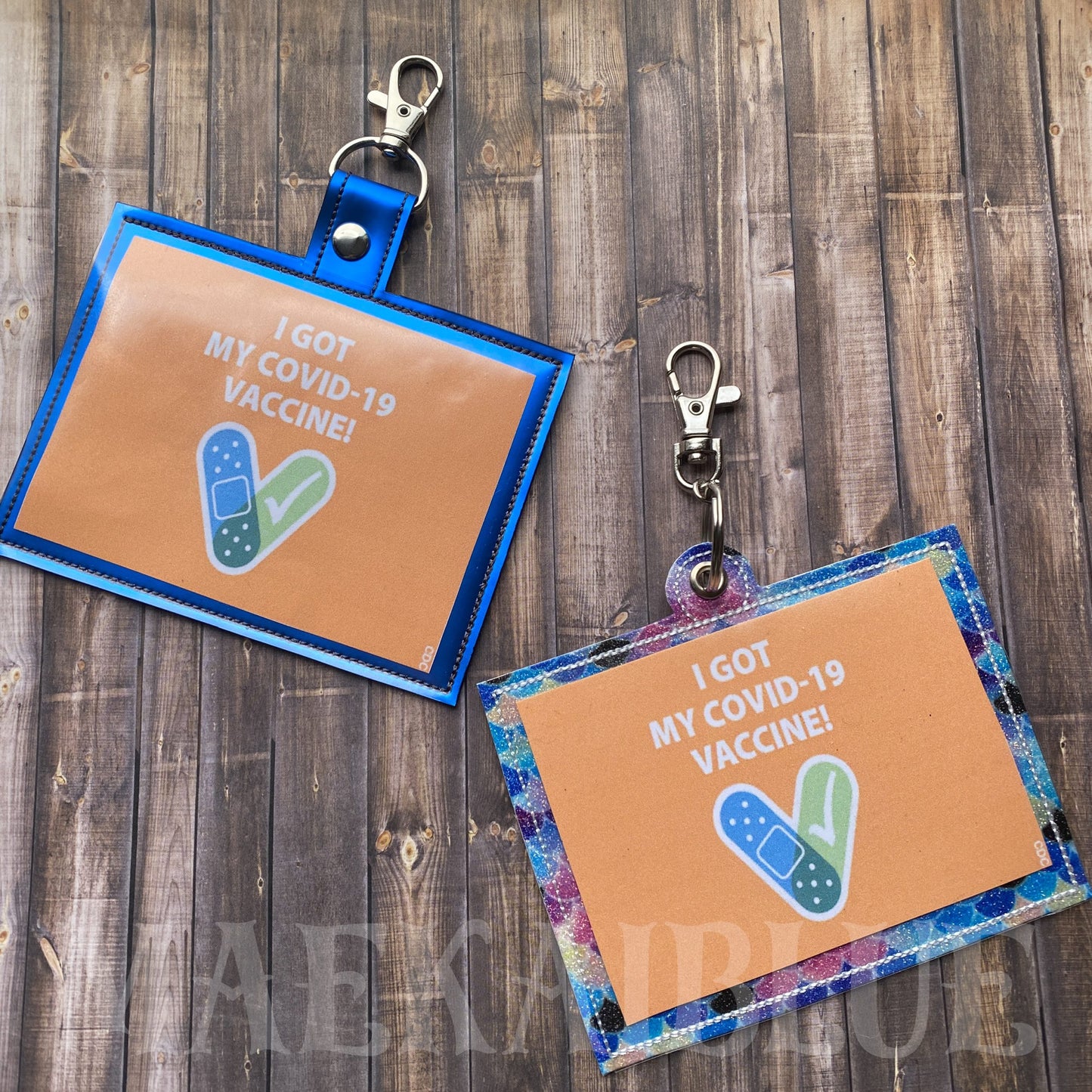 Slip In Vaccination Card Holders 5x7