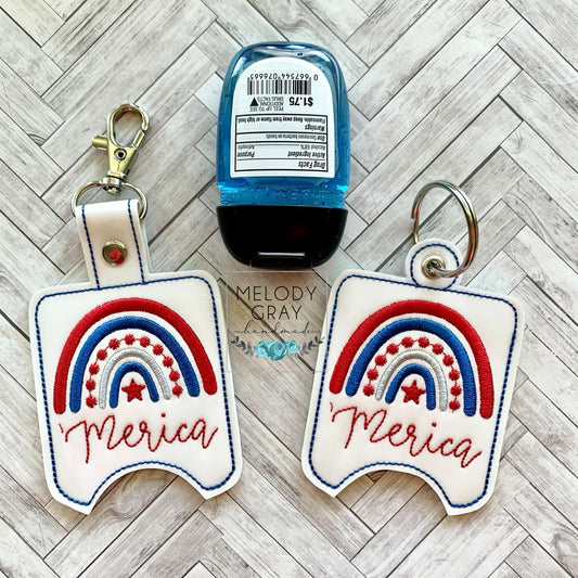 Merica Sanitizer Holders 5x7- DIGITAL Embroidery DESIGN