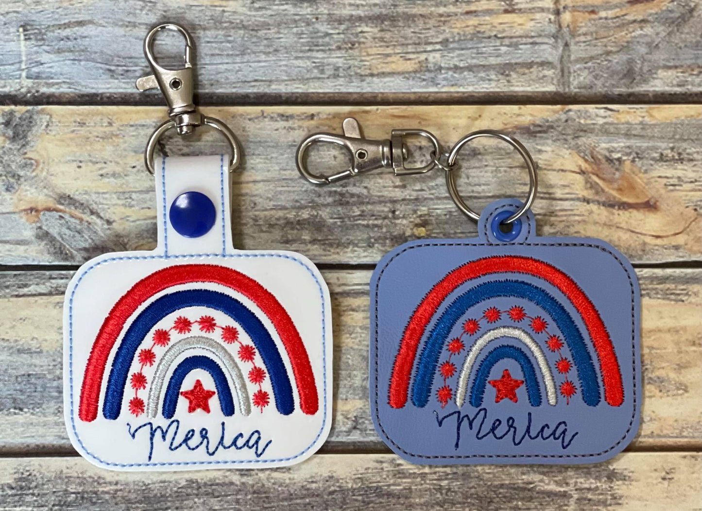 Merica Fobs - DIGITAL Embroidery DESIGN