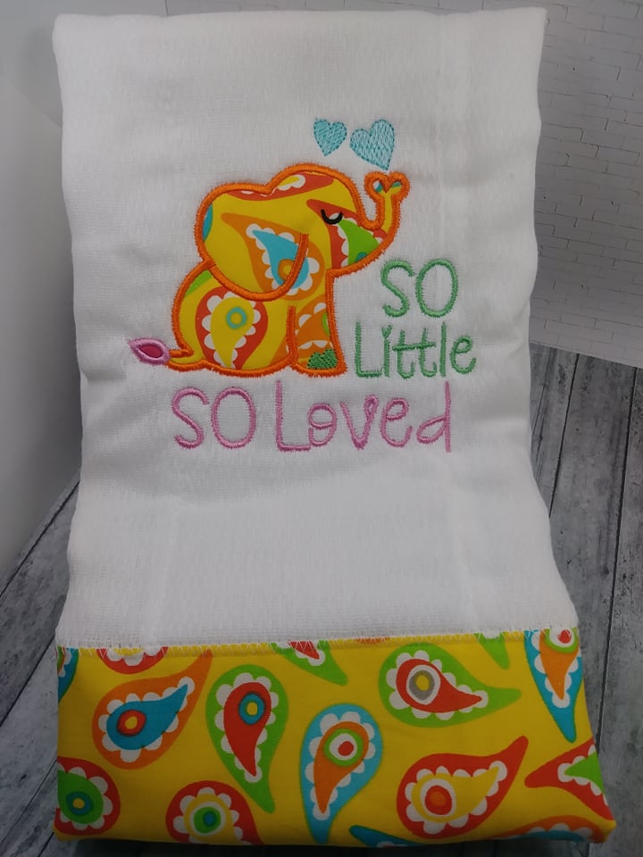 So Little So Loved - 4 sizes- Digital Embroidery Design