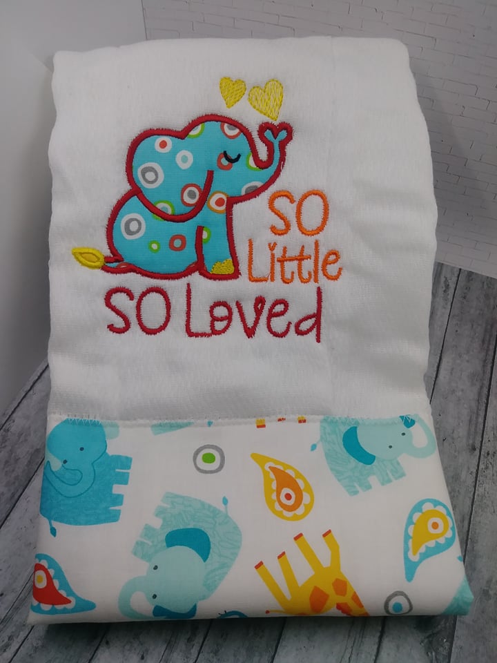 So Little So Loved - 4 sizes- Digital Embroidery Design