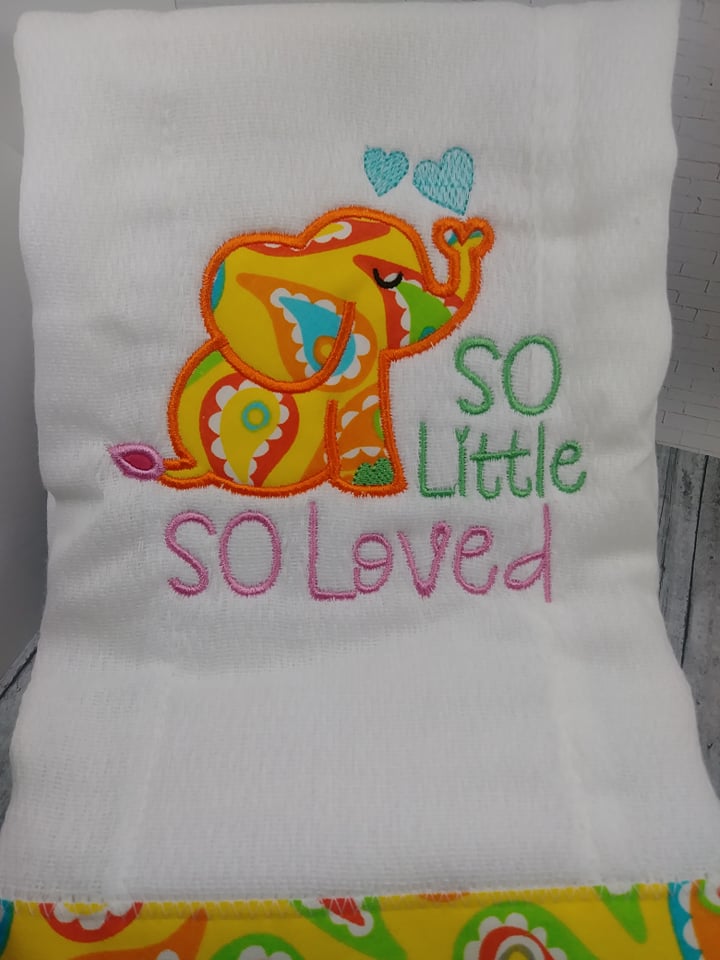 So Little So Loved - 4 sizes- Digital Embroidery Design