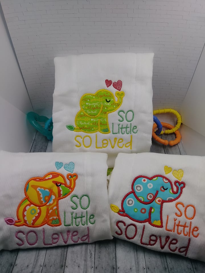 So Little So Loved - 4 sizes- Digital Embroidery Design