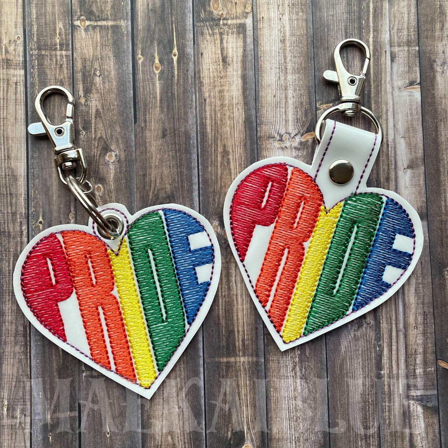 Pride Fobs - DIGITAL Embroidery DESIGN