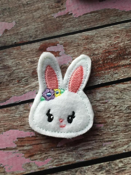 Girl Bunny Felties - 3 sizes- Digital Embroidery Design