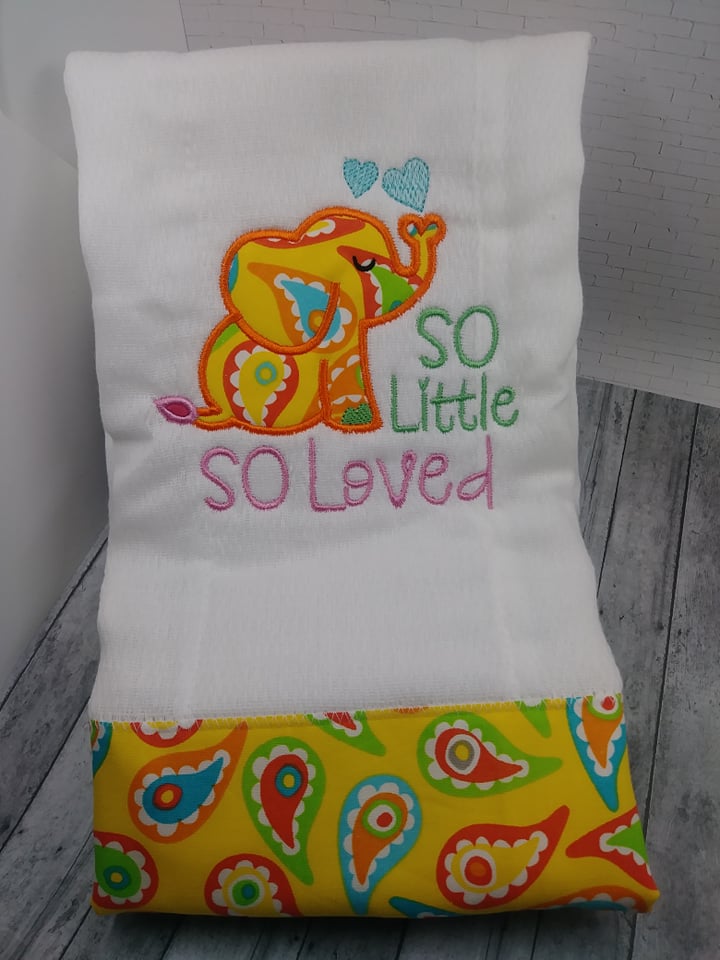 So Little So Loved - 4 sizes- Digital Embroidery Design