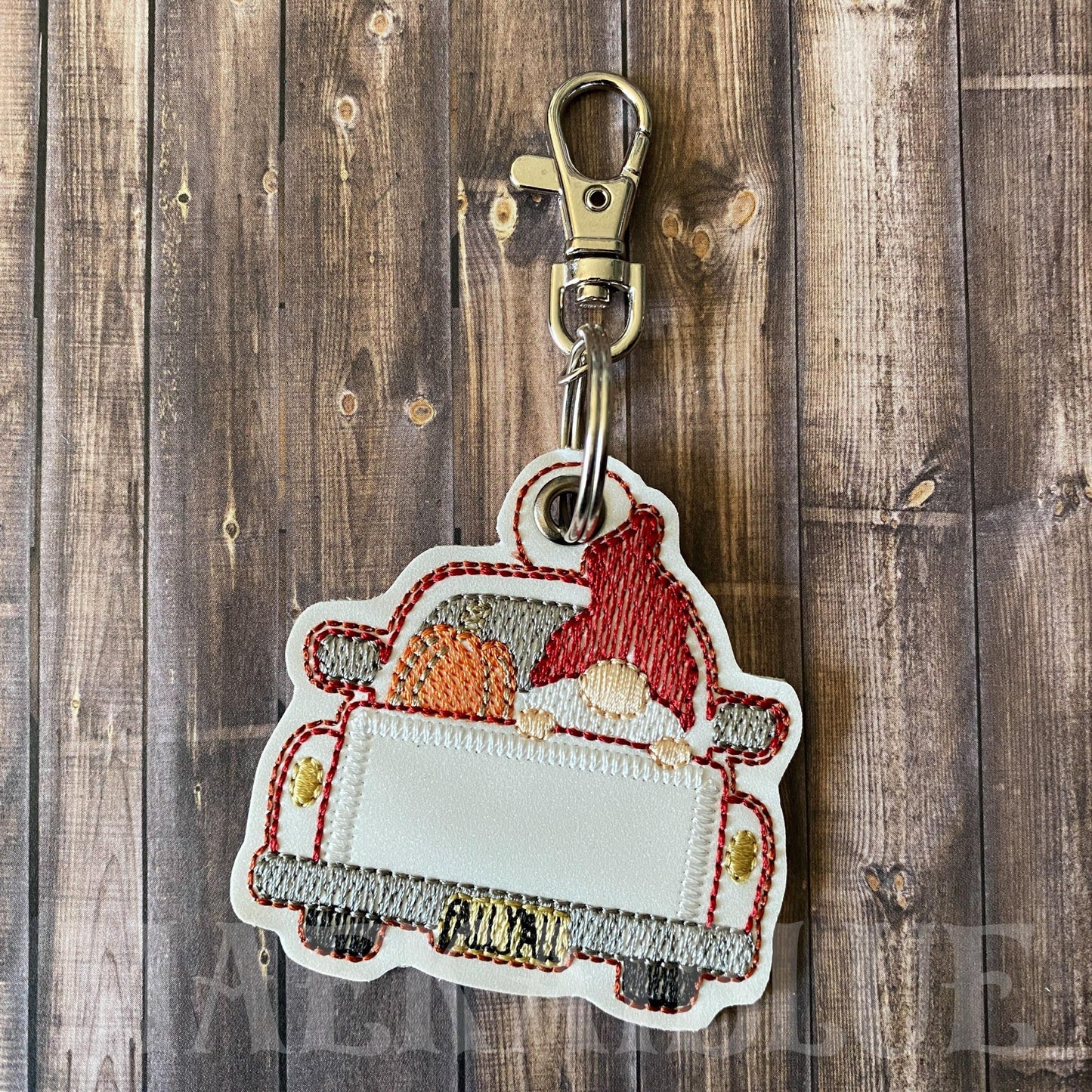 Gnome Fall Truck Fobs - DIGITAL Embroidery DESIGN